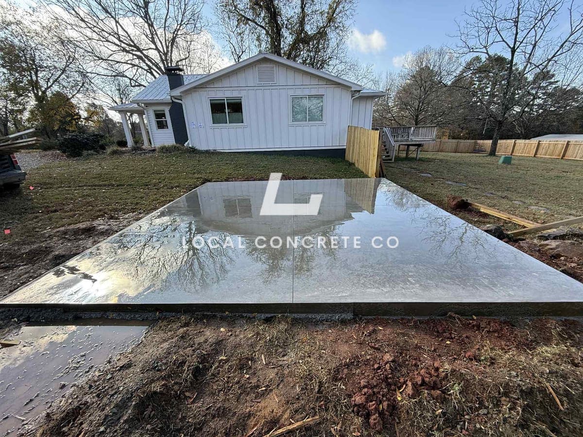 Completed Concrete Garage Floors installation in Charlotte, NC by Local Concrete Contractor — concrete contractor serving the Charlotte metro and Triangle since 2018, no deposit, no progress payments.