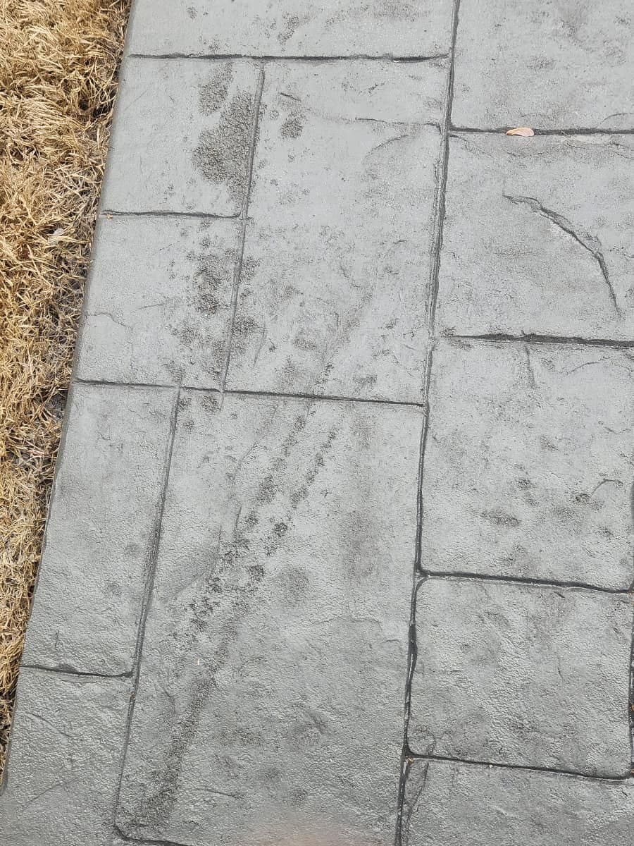 Local Concrete Contractor Stamped Concrete Repair project in Charlotte, North Carolina (Mecklenburg County) — 4000 PSI commercial-grade concrete, expansion joints, professional broom or smooth finish.