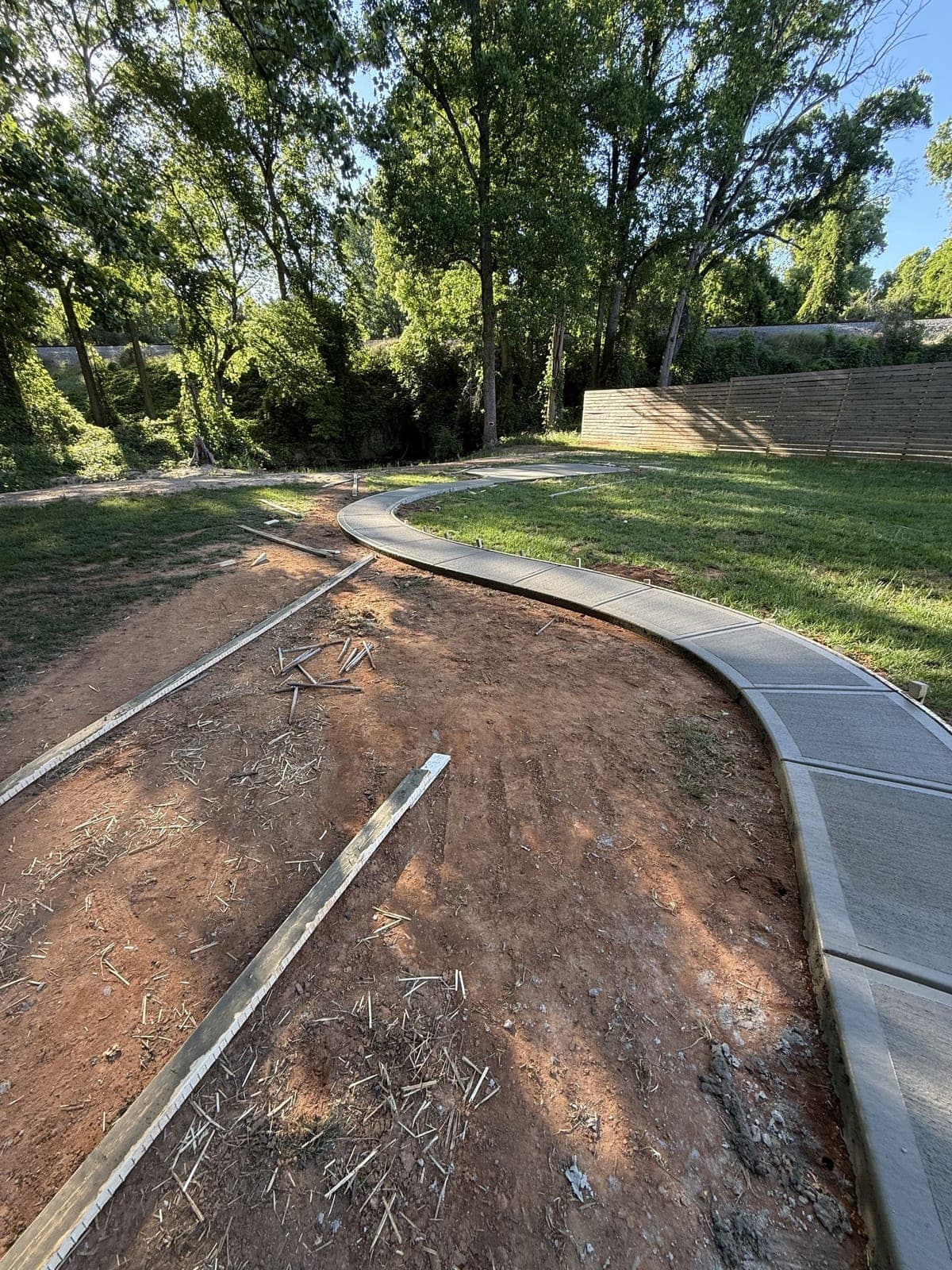 Concrete Sidewalks contractor in Greenville, NC (Pitt County) — Local Concrete Contractor delivers driveway, patio, foundation, and decorative concrete work across the Carolinas with a 30-year structural standard.