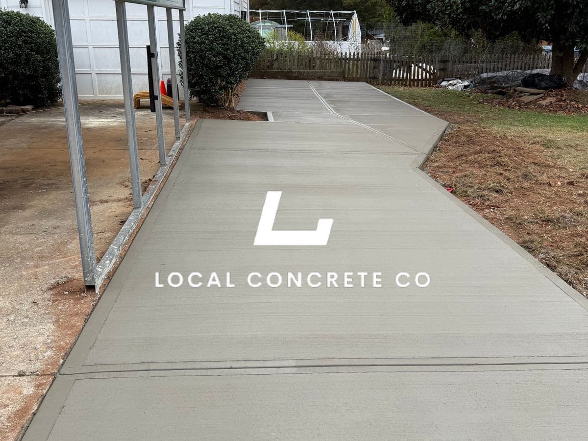 Boat Parking Pad in Mooresville, NC — Local Concrete Contractor.
