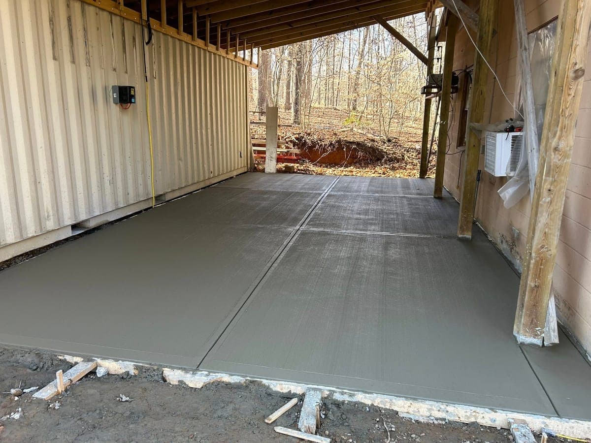 Commercial Concrete Pad in Mooresville, NC — Local Concrete Contractor.