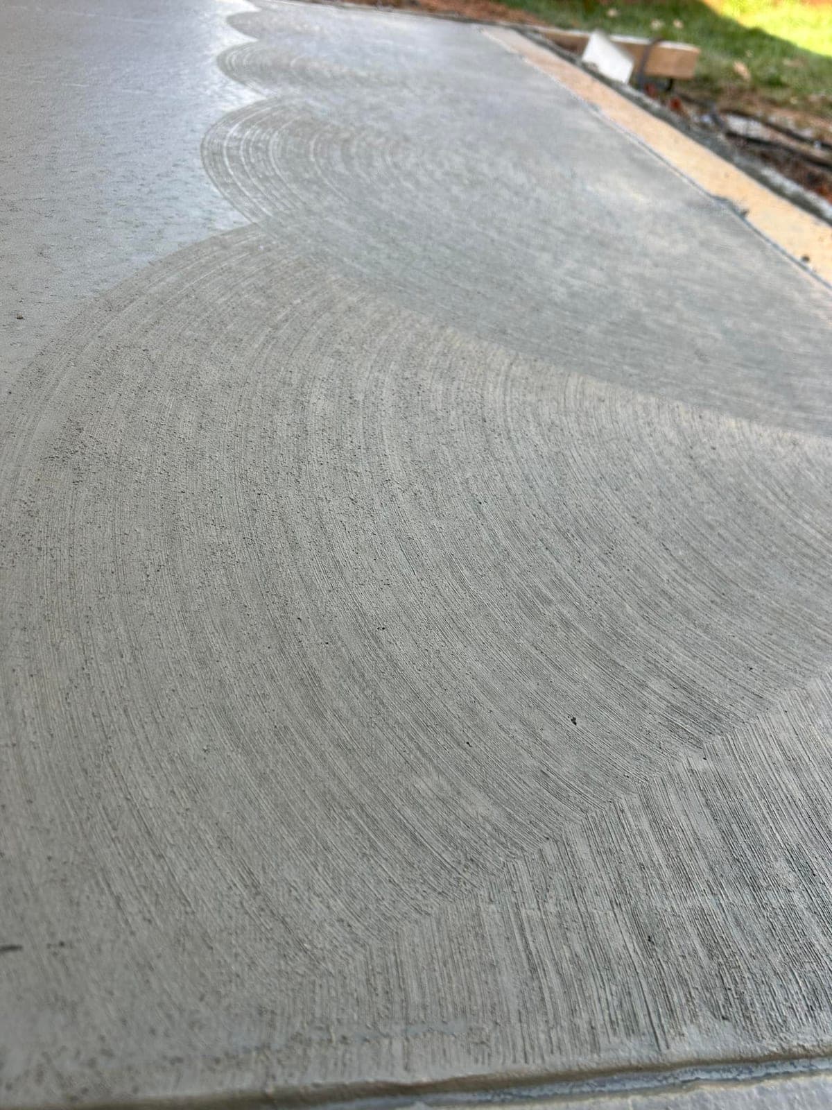 Custom Fan Finish in Mooresville, NC — Local Concrete Contractor.