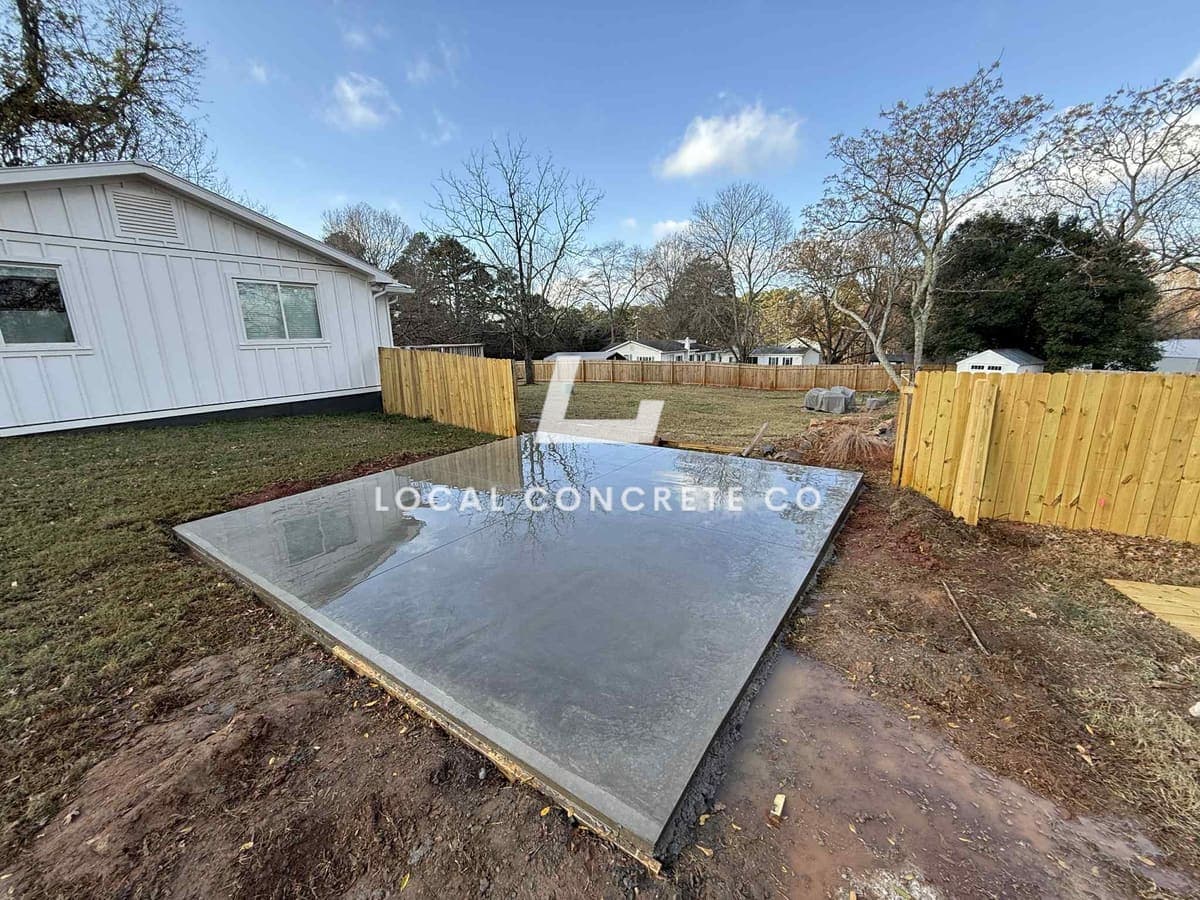 Metal Building Slab in Mooresville, NC — Local Concrete Contractor.