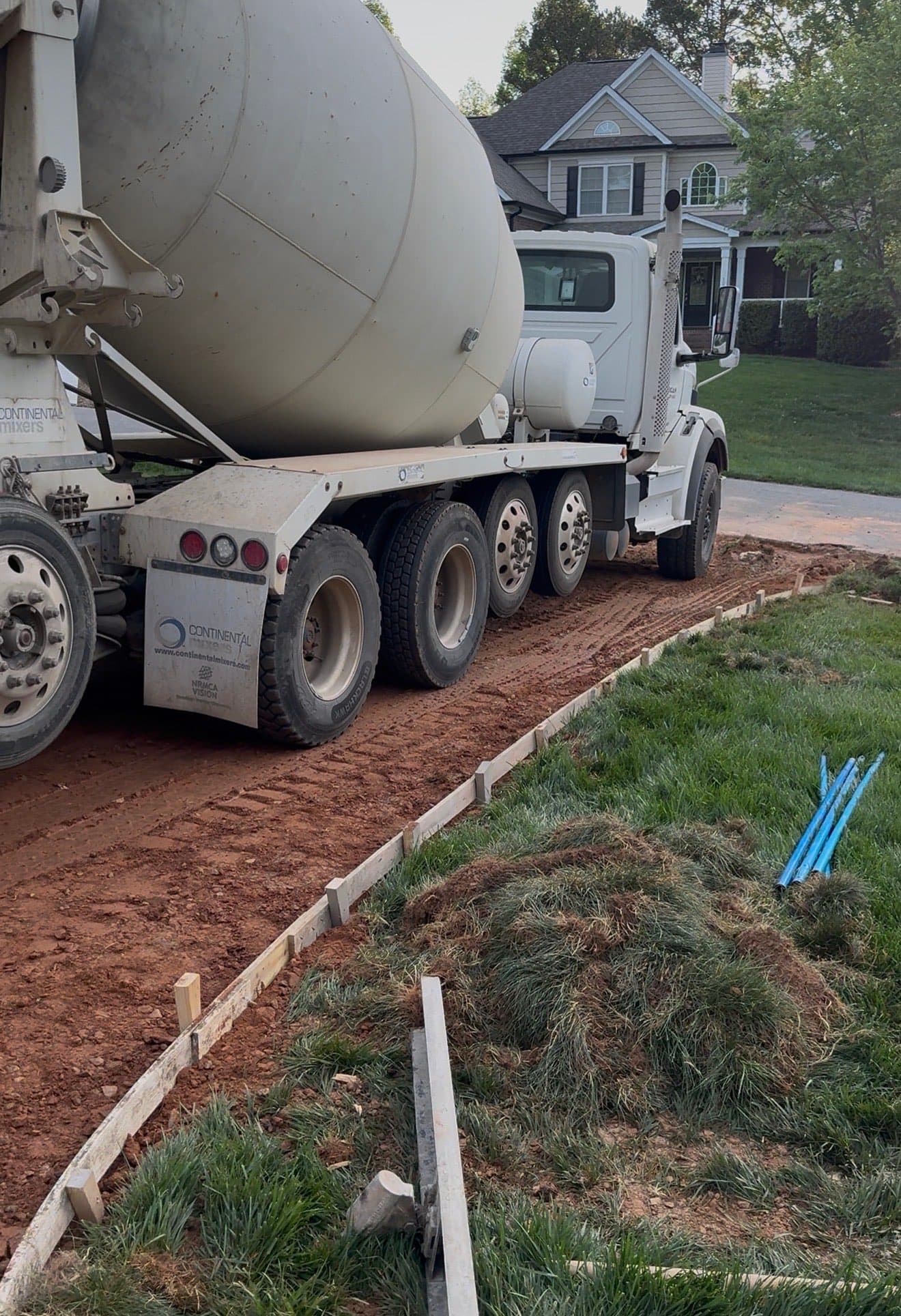 Step 09: Slump Testing in Charlotte, NC concrete project by Local Concrete Contractor