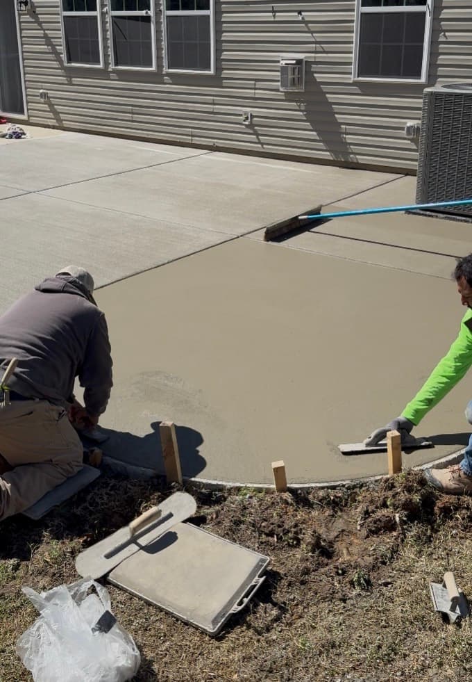 Step 13: Fresno Finish in Charlotte, NC concrete project by Local Concrete Contractor