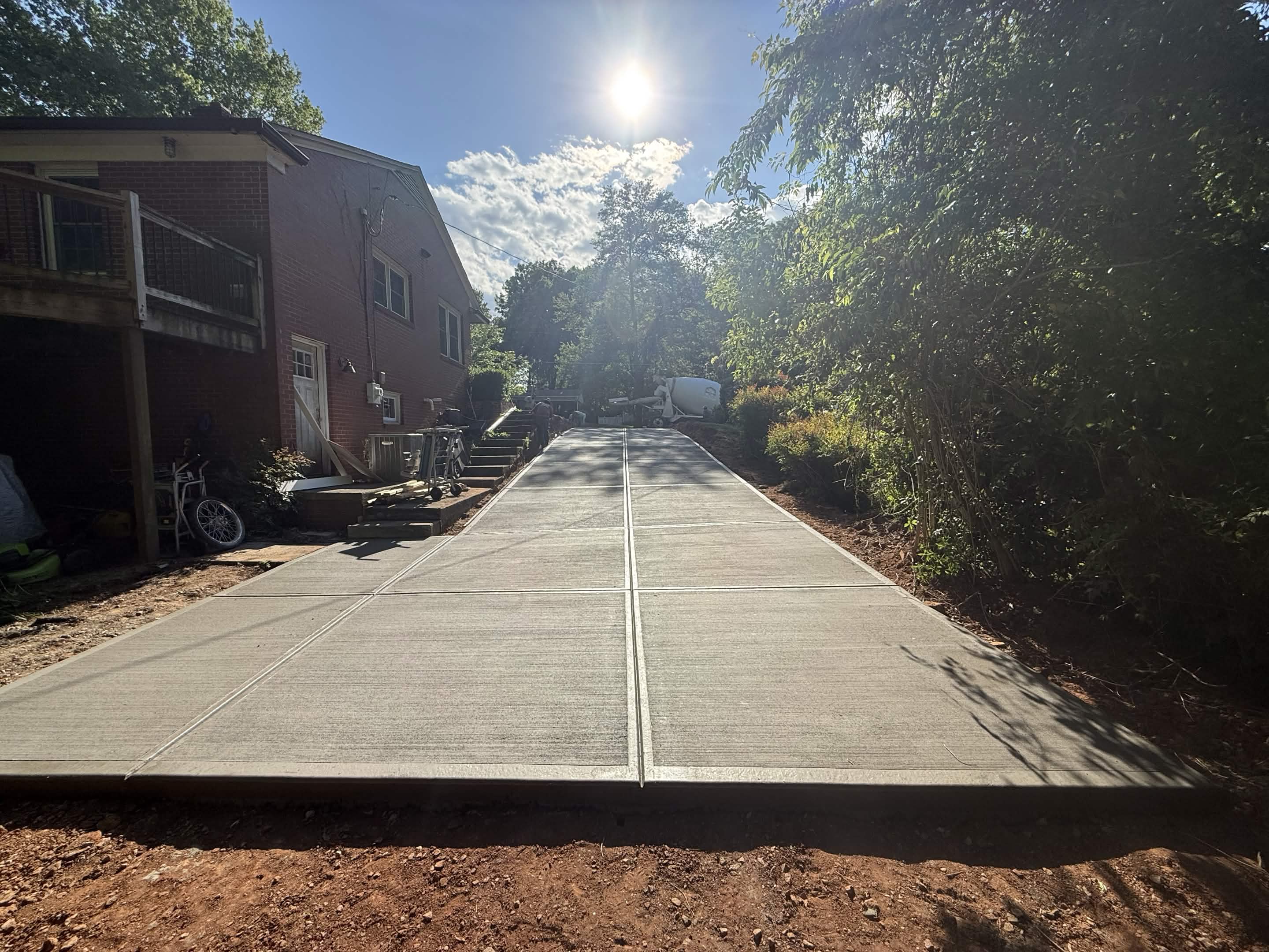 Step 14: Decorative Detailing in Charlotte, NC concrete project by Local Concrete Contractor