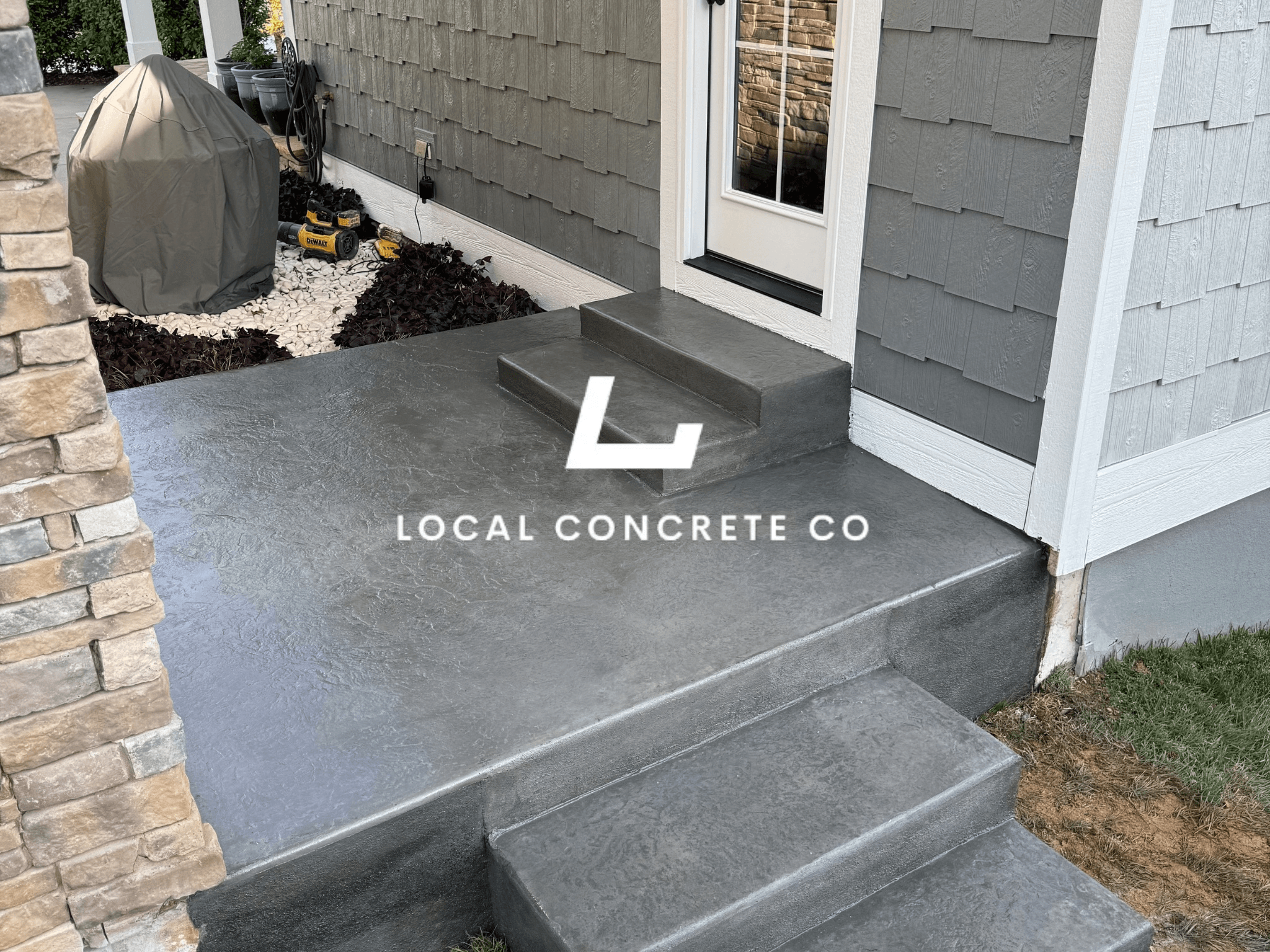 Step 18: Project Completion in Charlotte, NC concrete project by Local Concrete Contractor