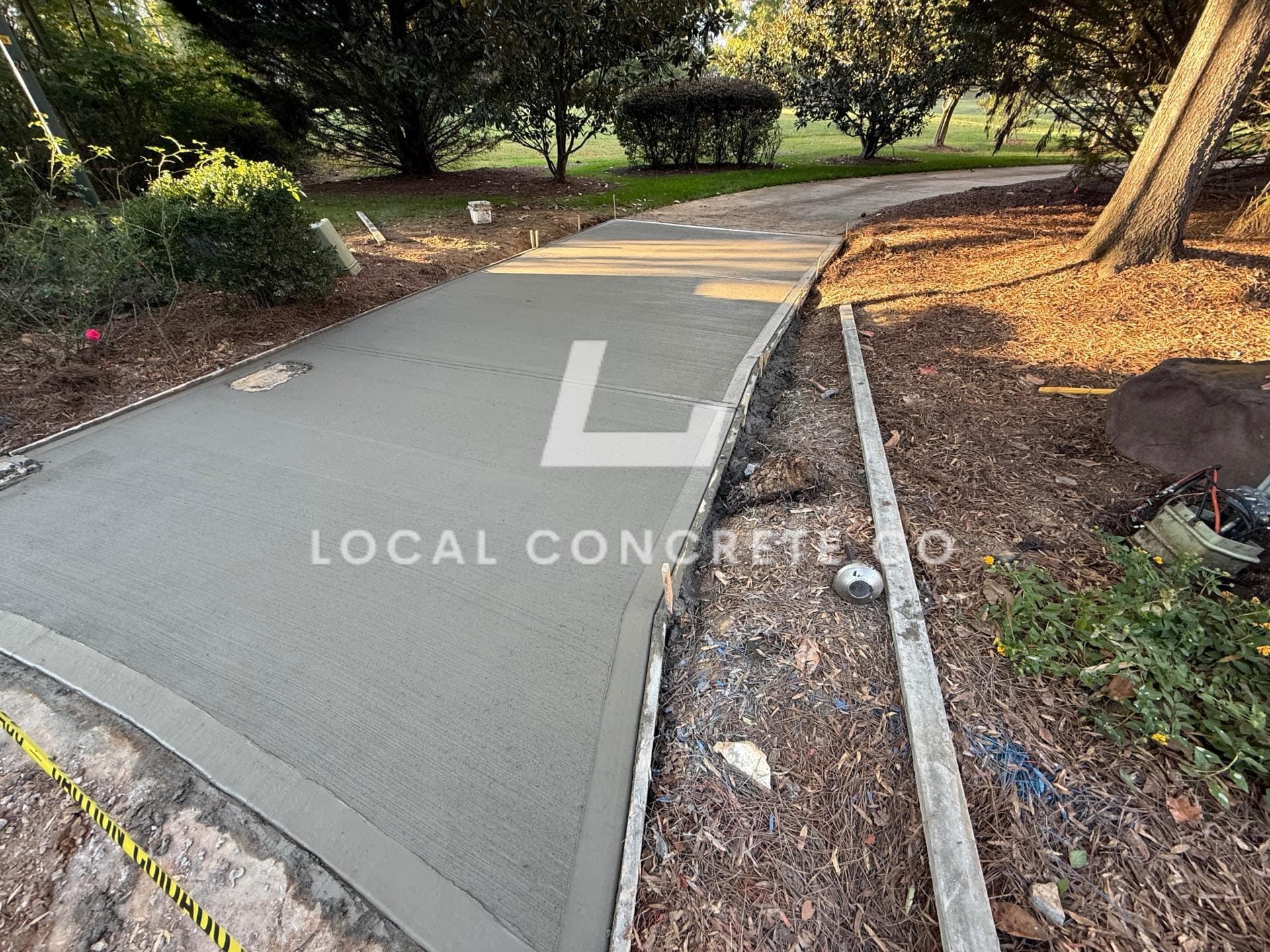 Concrete Driveway Aprons in Greensboro, NC