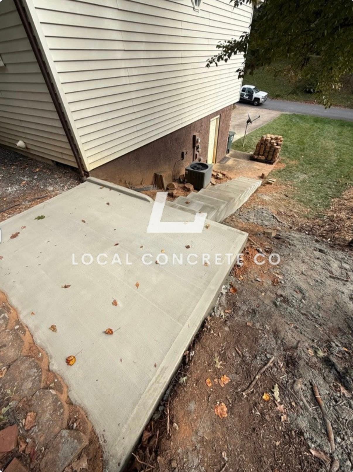 Concrete Steps in Albemarle, NC