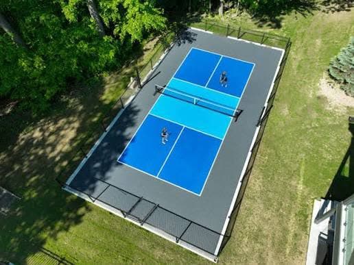 Concrete Pickleball Court
