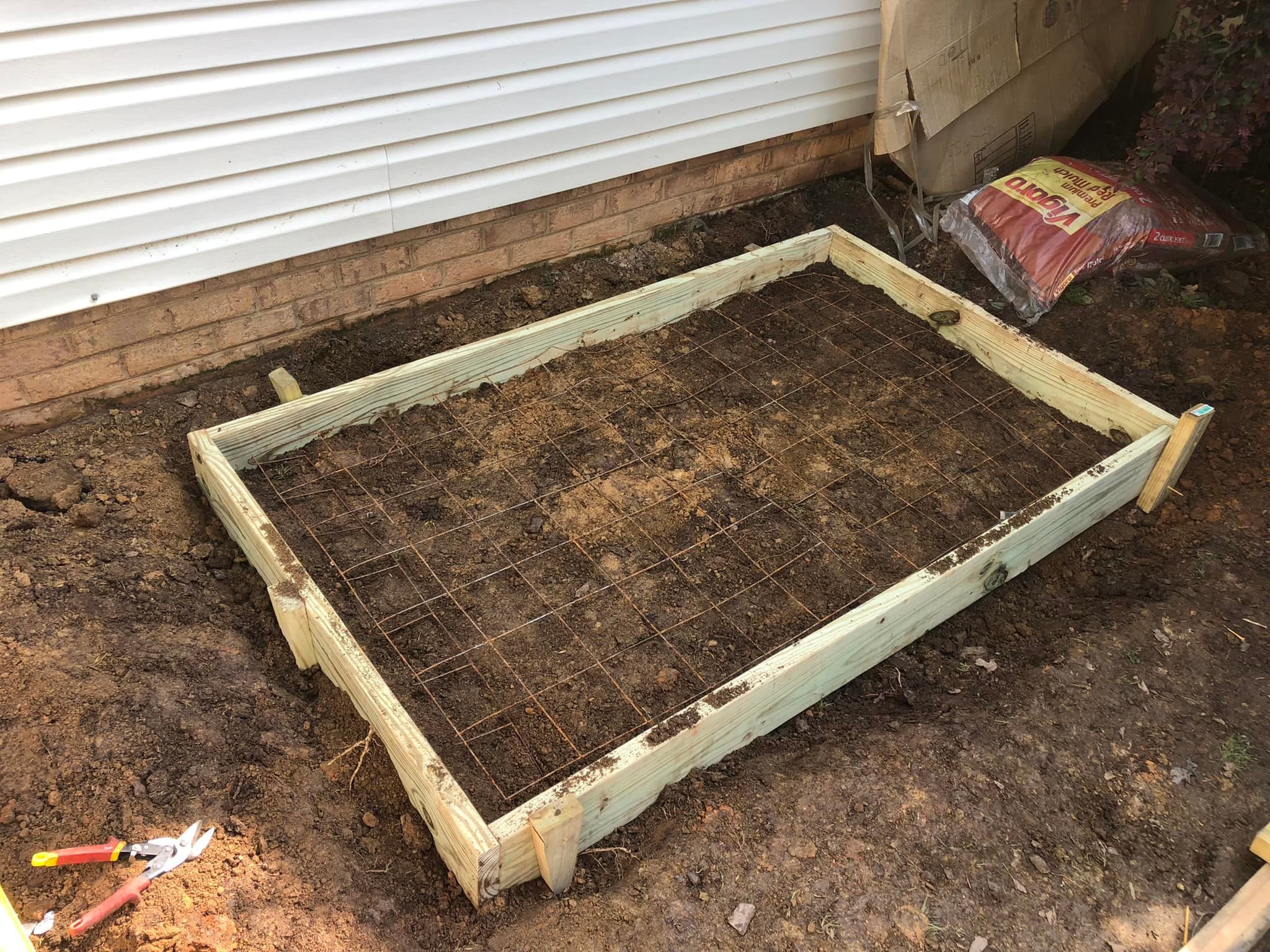 Small Concrete Projects in Pineville, NC