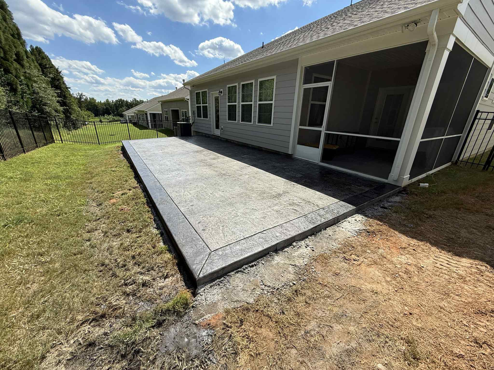 Stamped Concrete Patios in Gastonia, NC