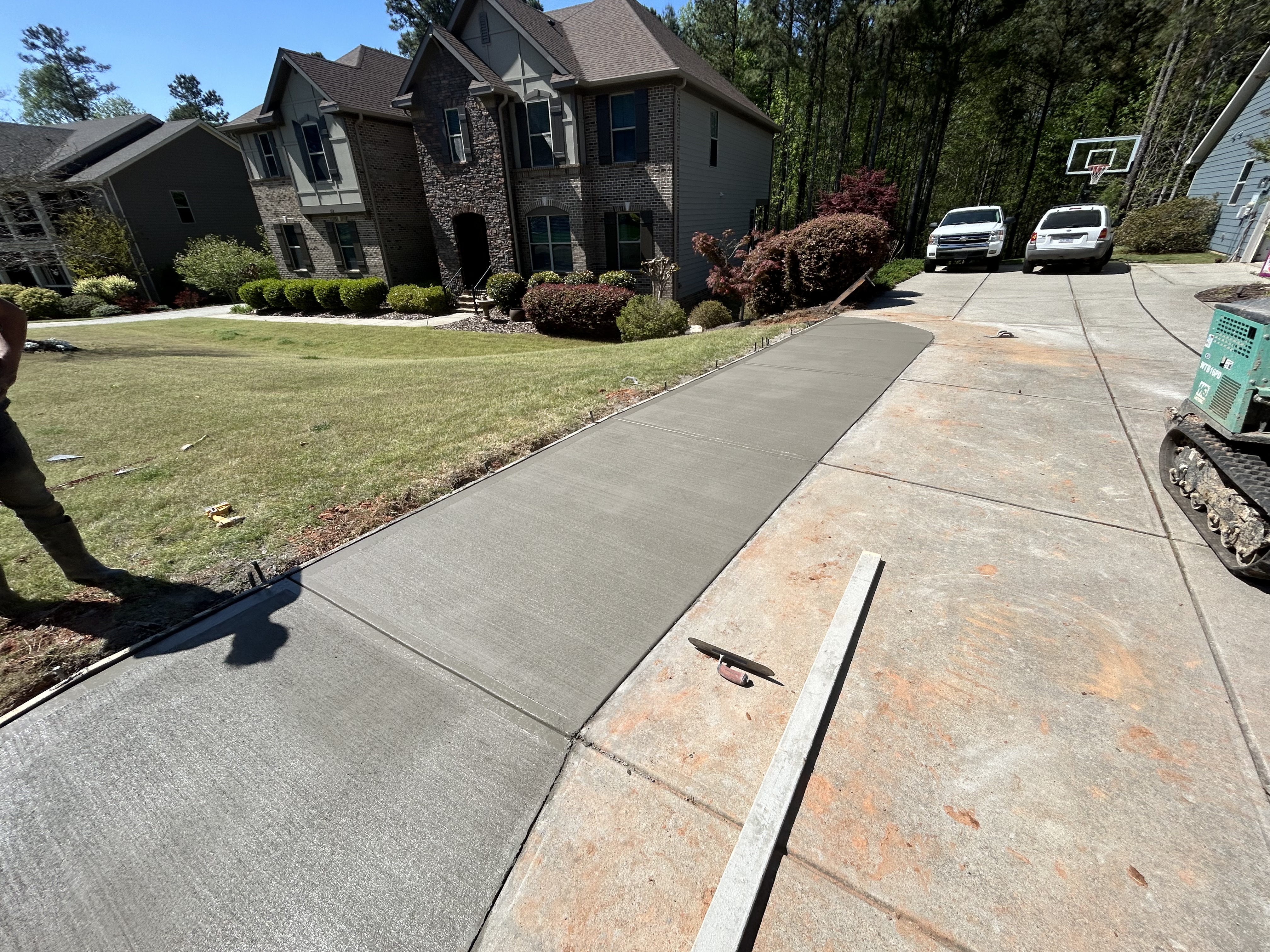 Mooresville concrete project 15
