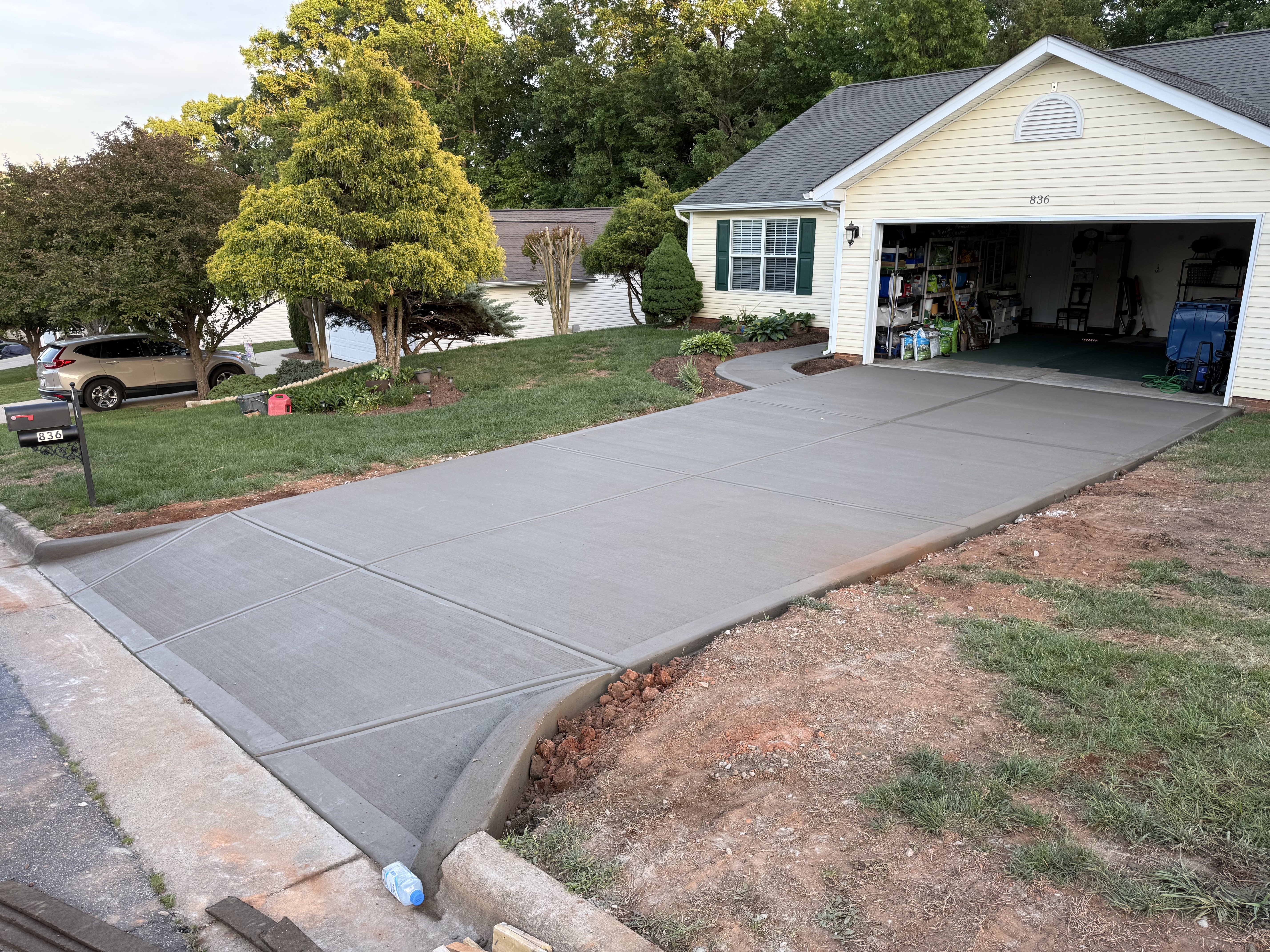 Mooresville concrete project 17