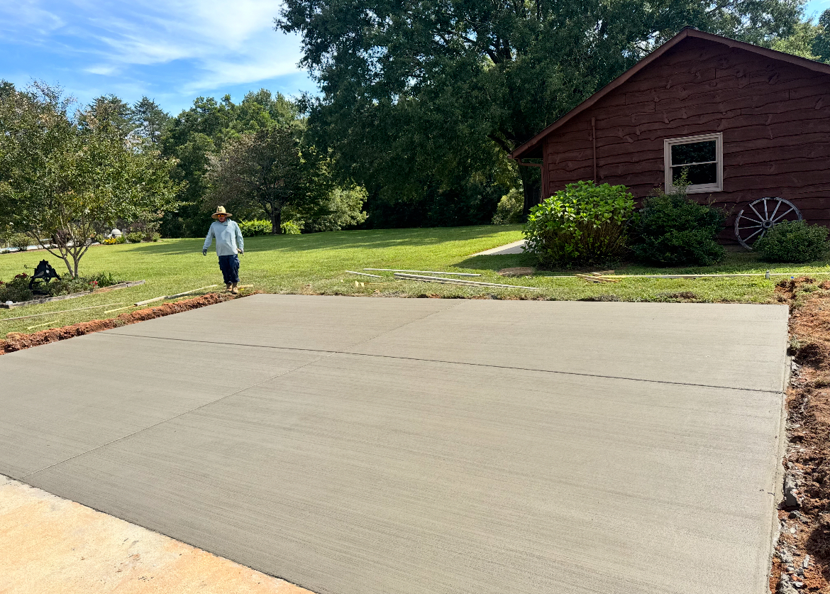 Mooresville concrete project 19