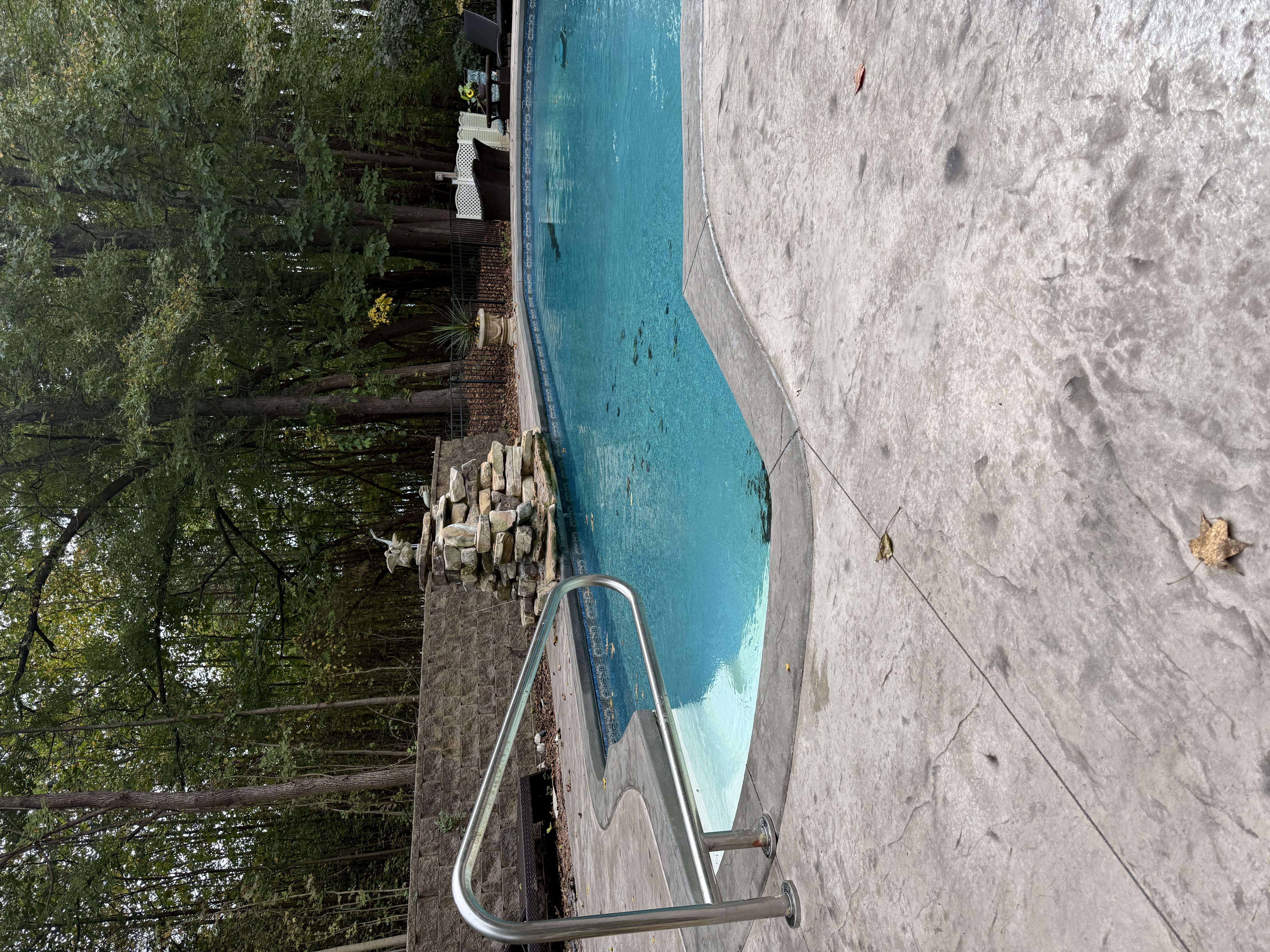 Fuquay-Varina stamped concrete repair project 5