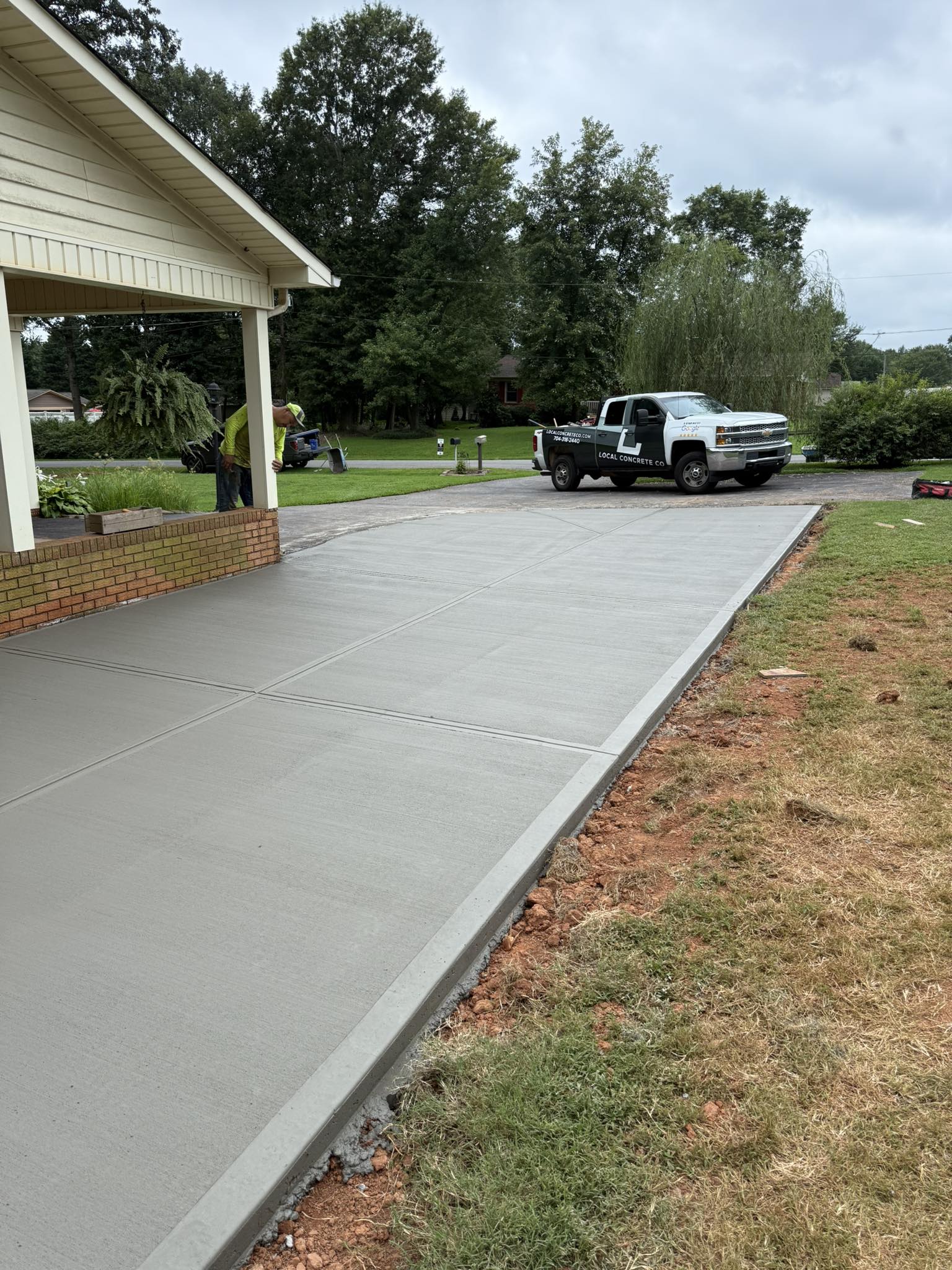 Concrete Driveways project