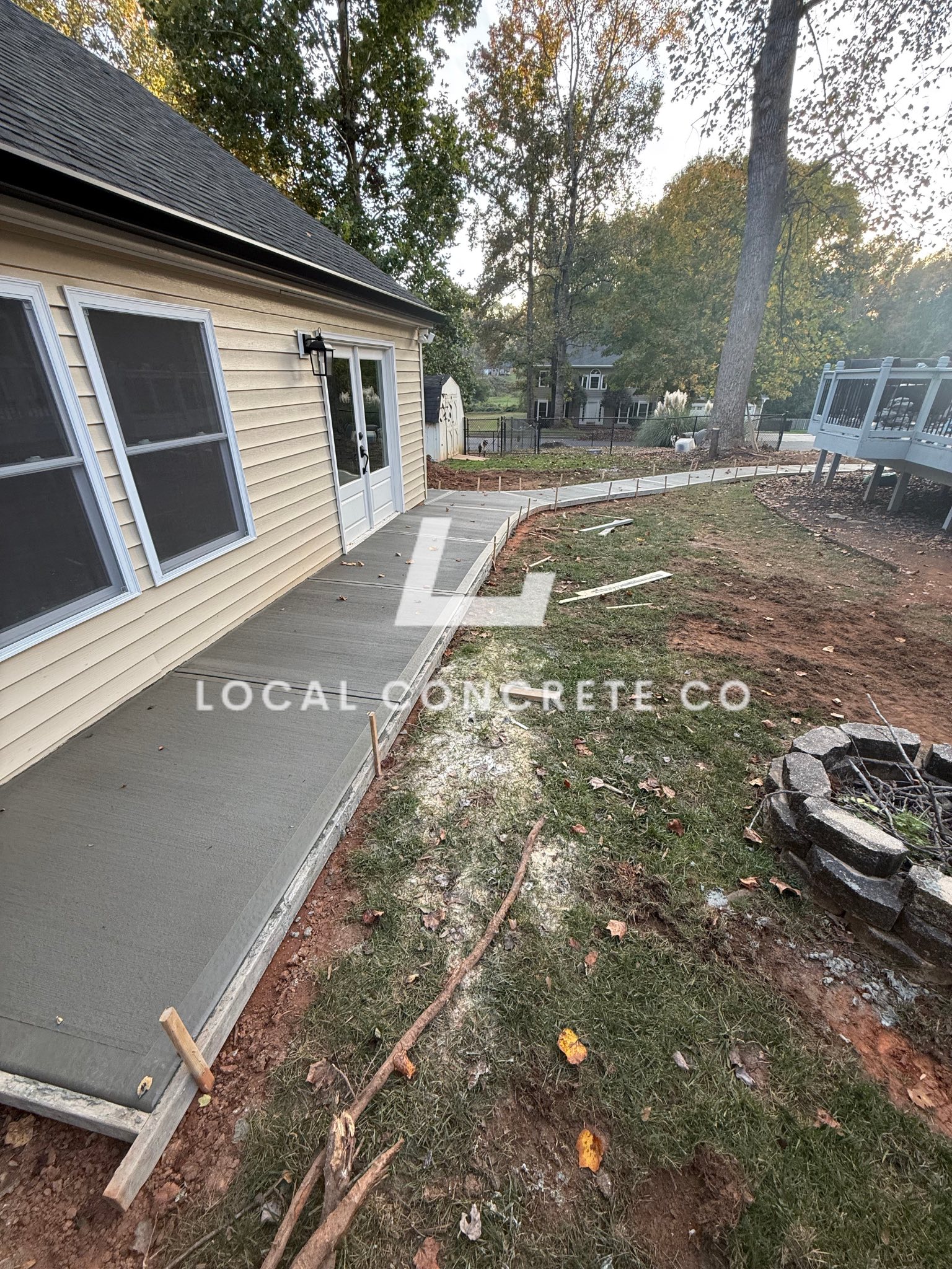 Concrete Sidewalks project