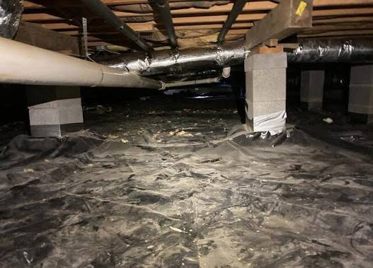 Barrier + Dehumidifier — before