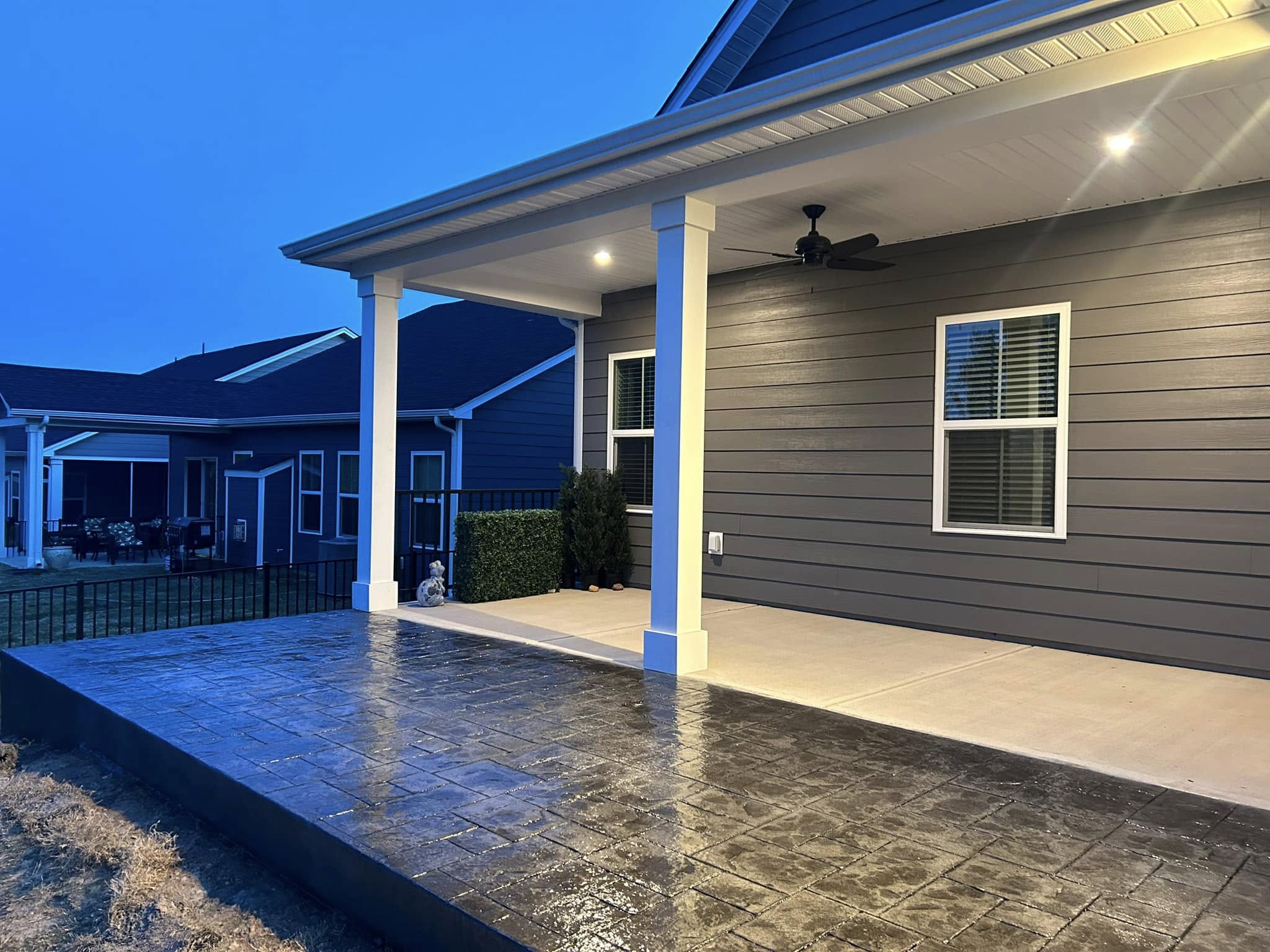 Stamped Concrete Repair project in Gastonia - Project 2