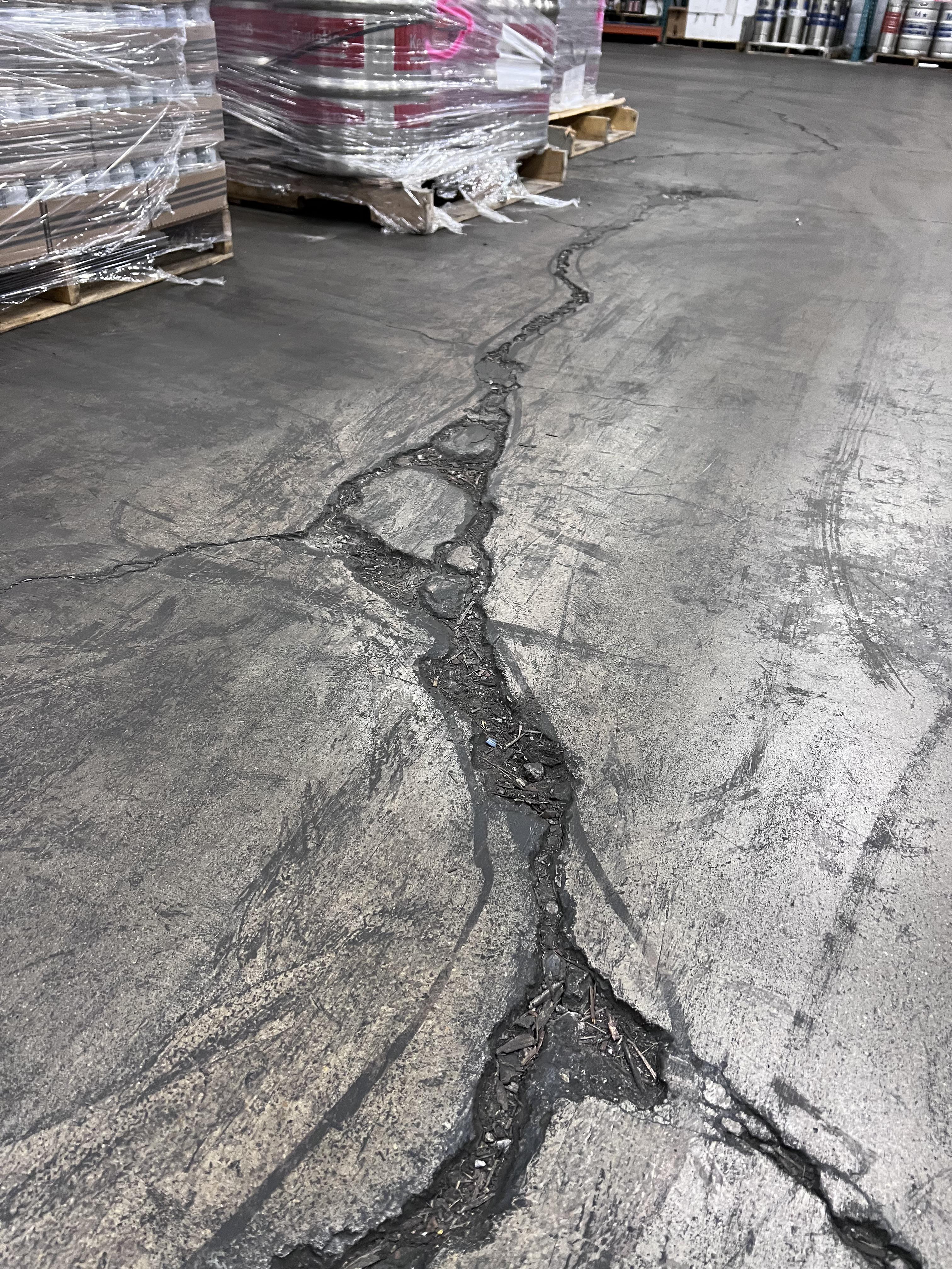 Warehouse Floor Repair project in Mooresville - Project 2
